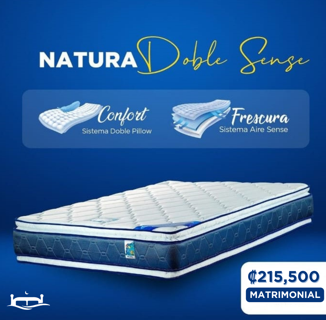 COLCHÓN NATURA DOUBLE SENSE