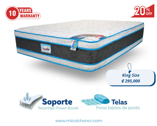 LUXOR NATURA DOUBLE-SENSE KING SIZE